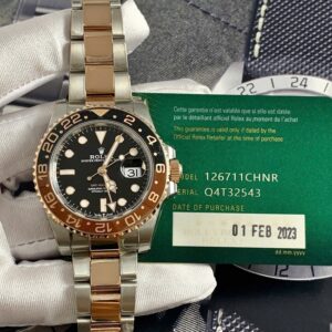 7 Rolex GMT-Master II 126711 Root Beer Automatic