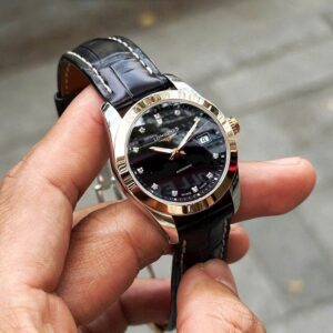 1 Longines Conquest Classic L2.285.5.58.3 Watch 29mm Bezel 18k