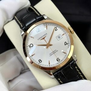 1 Longines Record Collection L2.820.5.76.2 Demi 18k 38,5mm