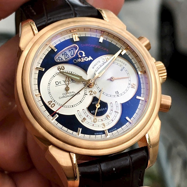 1 Omega DeVille Co-Axial Chronoscope Automatic 46565031 1 Omega DeVille Co-Axial Chronoscope Automatic 46565031