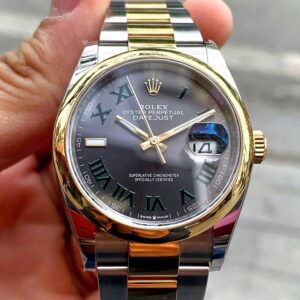 1 Rolex 126203 DateJust 36mm Bi-Metal Wimbledon Dial