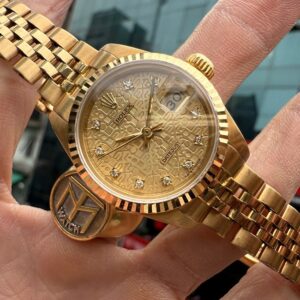 1 Rolex DateJust 6917 Diamond 18k Yellow Gold Automatic