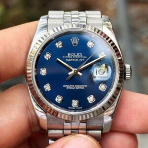 1 Rolex DateJust Blue 116234 Diamond Automatic 36mm