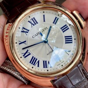 2 Cartier Cle De Cartier WGCL0004 Automatic 18k Rose Gold