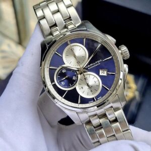 2 Hamilton Jazzmaster Automatic Chronograph Blue H32596141