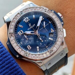 2 Hublot Big Bang Chronograph Bezel Diamond 341SX7170LR1204