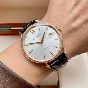 2 Montblanc Heritage 112144 Spirit Date Diamond 40mm