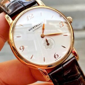 2 Montblanc Star Classique 107076 18K Rose Gold Automatic 40mm