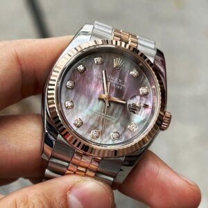 2 Rolex DateJust 116233 MOP Purple Diamond