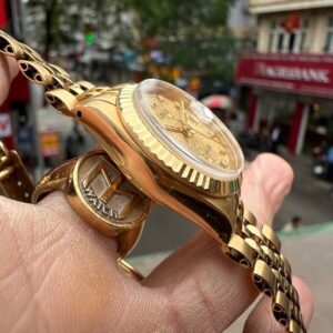 2 Rolex DateJust 6917 Diamond 18k Yellow Gold Automatic