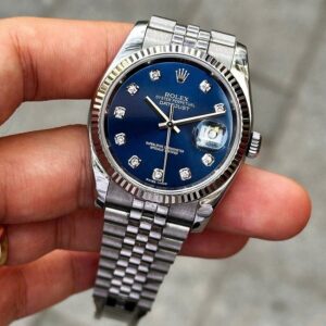 2 Rolex DateJust Blue 116234 Diamond Automatic 36mm