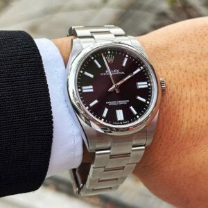2 Rolex Oyster Perpetual Nodate 124300 41mm Black Dial