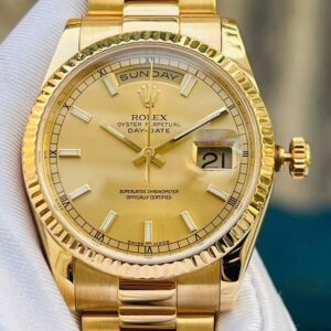 2 Rolex President Day-Date 118238 18K Yellow Gold