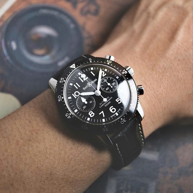 3 Bell Ross Classic Pilot Chronograph Automatic 520 S 00 639 3 Bell Ross Classic Pilot Chronograph Automatic 520 S 00 639