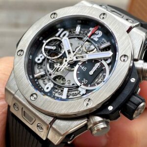 3 Hublot Skeleton 421.NX.1170.RX Bigbang Unico Titanium 42mm