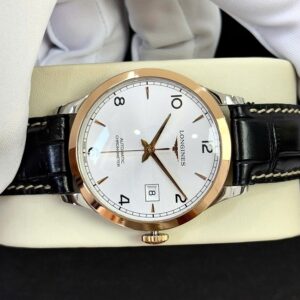 3 Longines Record Collection L2.820.5.76.2 Demi 18k 38,5mm