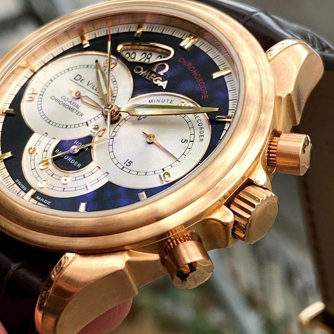 3 Omega DeVille Co-Axial Chronoscope Automatic 46565031 3 Omega DeVille Co-Axial Chronoscope Automatic 46565031