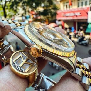 3 Rolex DateJust 1601 Demi 18k Gold 36mm Automatic