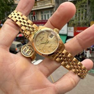 3 Rolex DateJust 6917 Diamond 18k Yellow Gold Automatic