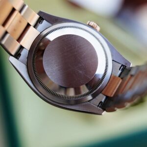 4 Rolex DateJust 126231-0014 Oyster Dark Rhodium 18k Rose Gold