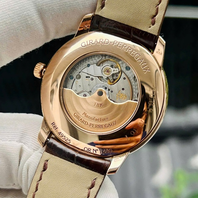 5 Girard Perregaux Vintage 1966 Rose Gold 49525-52-232-BKCA 5 Girard Perregaux Vintage 1966 Rose Gold 49525-52-232-BKCA