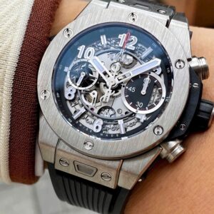 5 Hublot Skeleton 421.NX.1170.RX Bigbang Unico Titanium 42mm