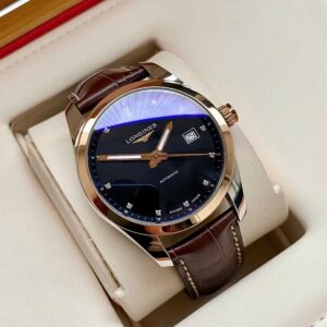 5 Longines Conquest Classic 18k Rose Gold L2.785.5.58.3