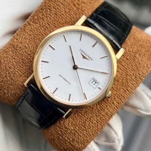 5 Longines Elegant Automatic L4.778.8.12.0 Rose Gold 18k 34.5mm