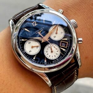 5 Longines Heritage Chronograph Column-Wheel L2.742.4.92.0