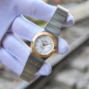 5 Omega Constellation 123.20.24.60.55.002 18k Gold 24mm