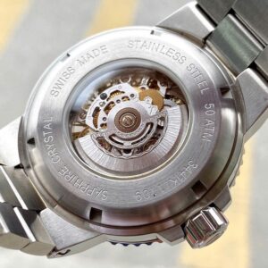 7 Epos Skeleton Sportive Blue 3441.135.26.16.30 Bezel Ceramic