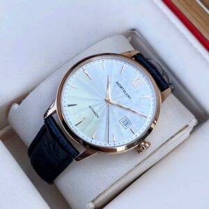 7 MontbIanc Heritage Red Gold 18k Guilloche 113705