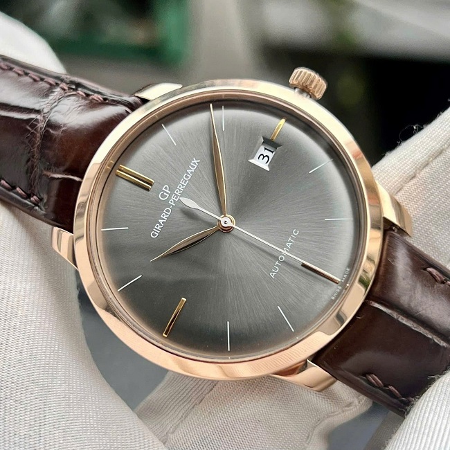 8 Girard Perregaux Vintage 1966 Rose Gold 49525-52-232-BKCA 8 Girard Perregaux Vintage 1966 Rose Gold 49525-52-232-BKCA