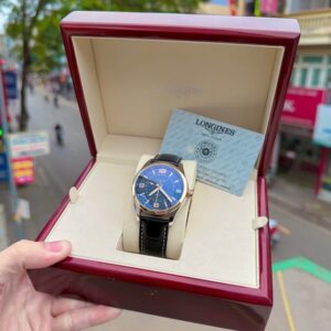 8 Longines Conquest L27995563 Classic GMT Bezel 18k