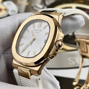 8 Patek Philippe Nautilus Automatic 5711J 18k Yellow Gold