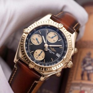 1 Breitling Chronomat Chronograph Automatic Gold 18K K13048