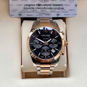 1 Longines Conquest Classic Chronograph Black L2.786.5.56.7