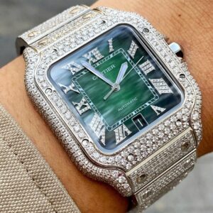 2 Cartier Santos Large De Cartier 39.8mm CRWSSA0062 Diamond