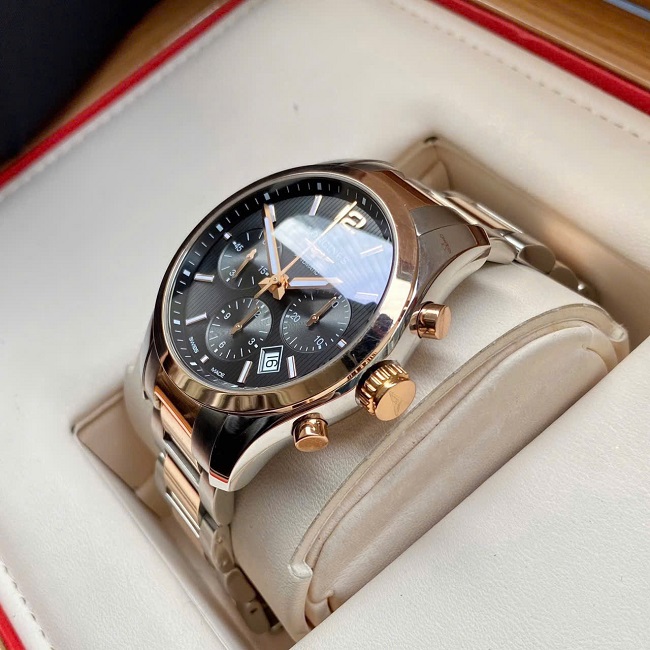2 Longines Conquest Classic Chronograph Black L2.786.5.56.7 2 Longines Conquest Classic Chronograph Black L2.786.5.56.7
