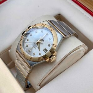 2 Omega Constellation Demi 18k Diamond 123.20.35.20.52.001