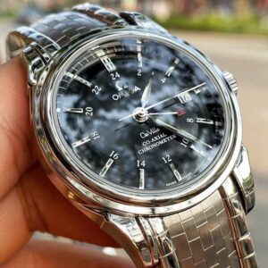 2 Omega DeVille Co-Axial GMT 4533.51.00