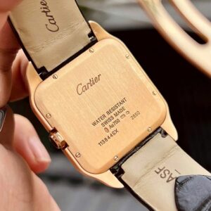 3 Cartier Santos De Cartier Dumont 2650 W2006951 18k Rose Gold