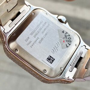 3 Cartier Santos Large De Cartier 39.8mm CRWSSA0062 Diamond