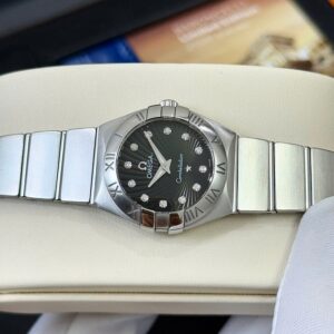 3 Omega Constellation 123.10.24.60.51.001 Brushed Diamond Black
