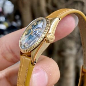 3 Rolex Lady DateJust 6517 18k Gold Diamond Automatic