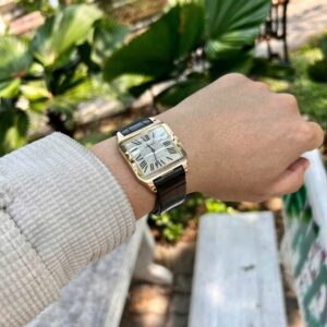 4 Cartier Santos De Cartier Dumont 2650 W2006951 18k Rose Gold