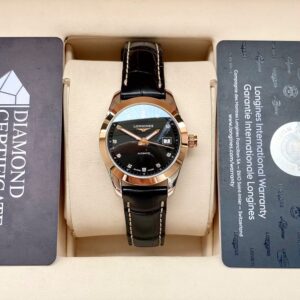 4 Longines Classic Diamond MOP 18k Black L22855583