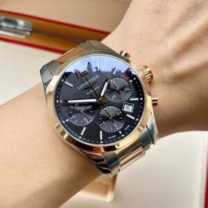 4 Longines Conquest Classic Chronograph Black L2.786.5.56.7
