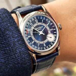 4 Patek Philippe Calatrava 6000G Blue 18k White Gold Automatic