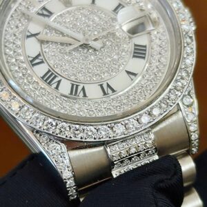 4 Rolex Day Date 18239 18k White Gold Diamond 36mm